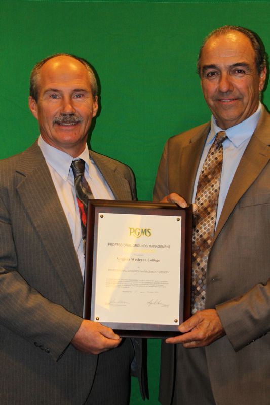 VWC Recognized by Professional Grounds Management Society Virginia